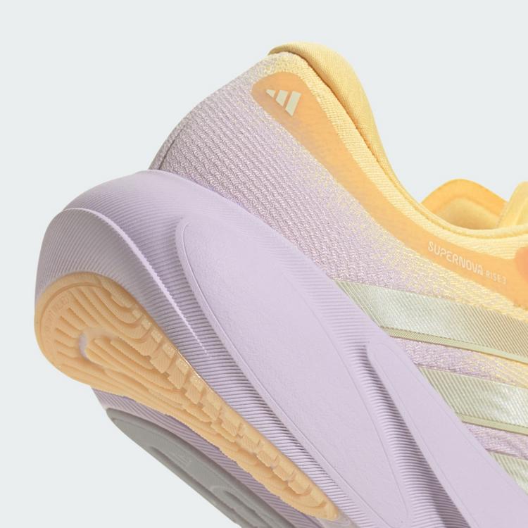 adidas adidas SUPERNOVA RISE 3 LAUFSCHUH Laufschuhe Damen - Ice Lavender / Ice Gold Met. / Ice Tangerine - 7 | SportScheck