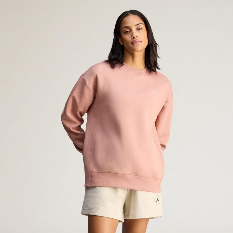 adidas adidas adidas by Stella McCartney Sweatshirt, Sweatshirt Damen - Brown Mauve - 0 | SportScheck