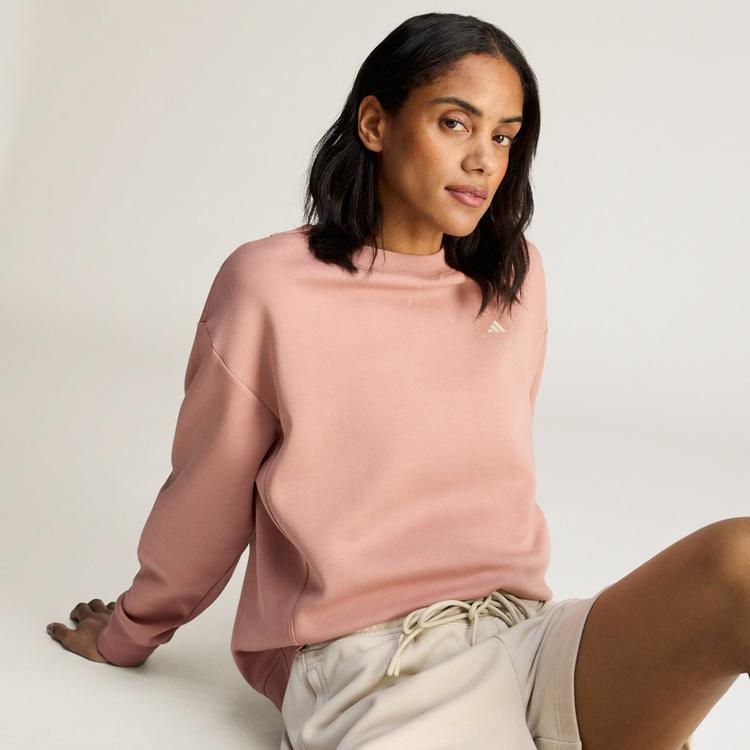 adidas adidas adidas by Stella McCartney Sweatshirt, Sweatshirt Damen - Brown Mauve - 0 | SportScheck