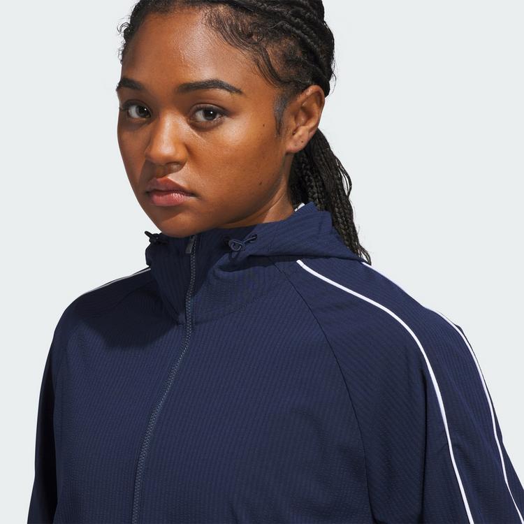 adidas adidas ULTIMATE365 SEERSUCKER QUARTER-ZIP JACKE Trainingsjacke Damen - Collegiate Navy - 1 | SportScheck