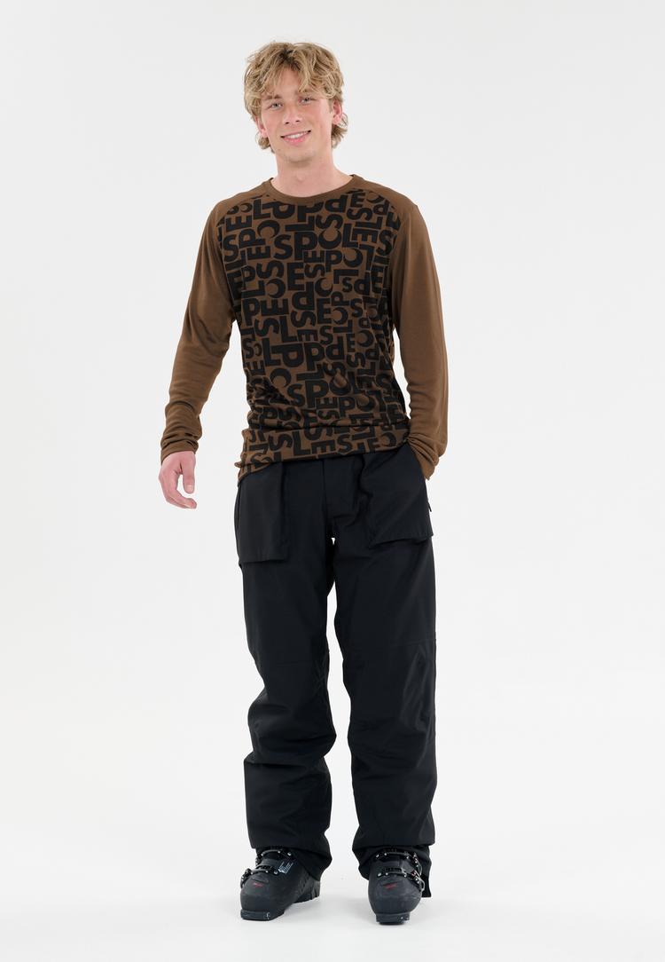 SLOPE SLOPE Rei Skishirt Herren - 1101 Slate Black - 0 | SportScheck