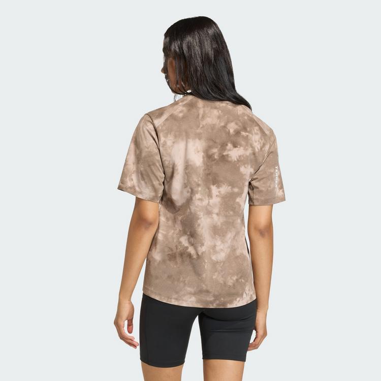 adidas adidas Terrex Multi Spray Dye T-Shirt Funktionsshirt Damen - Wonder Taupe / Earth Strata - 1 | SportScheck