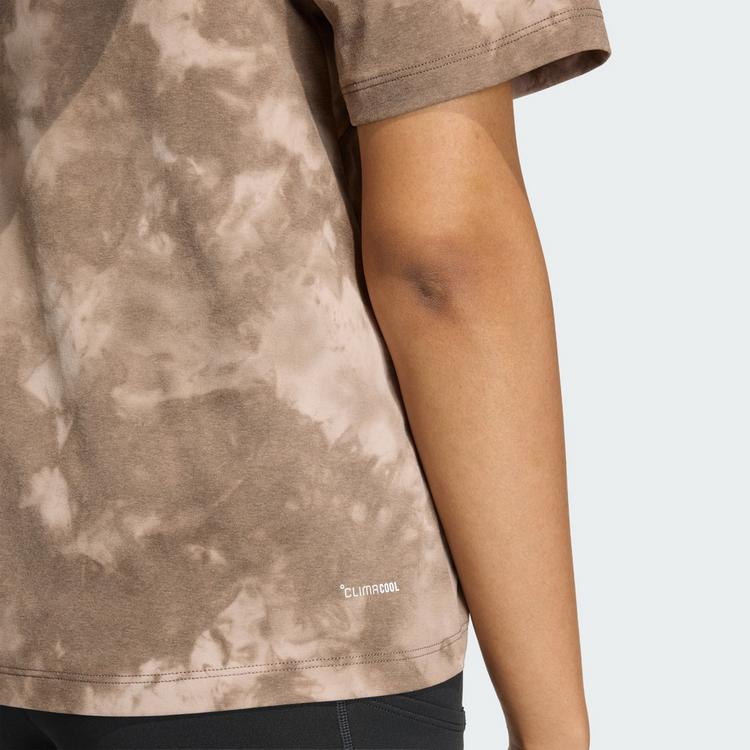 adidas adidas Terrex Multi Spray Dye T-Shirt Funktionsshirt Damen - Wonder Taupe / Earth Strata - 0 | SportScheck