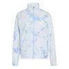 adidas Terrex Multi Spray Dye CLIMA365 Laufjacke Damen - White / Glow Blue