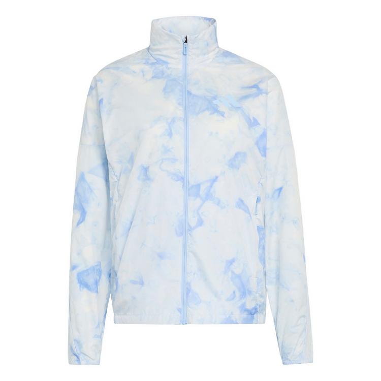 adidas adidas Terrex Multi Spray Dye CLIMA365 Laufjacke Damen - White / Glow Blue - 0 | SportScheck