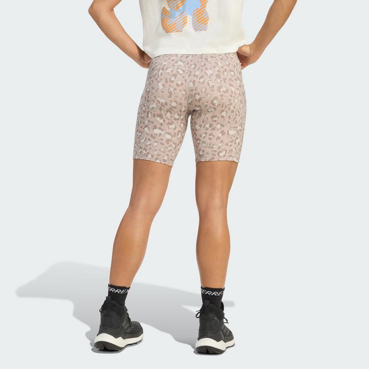 adidas adidas Terrex Multi 8inch Printed Shorts Funktionsshorts Damen - Beige / Wonder Taupe / Trace Brown - 1 | SportScheck