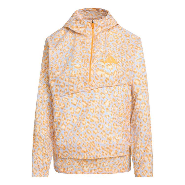 adidas adidas Terrex Xploric CLIMA365 Printed Wind Funktionsjacke Damen - Off White / Glow Blue / Pure Tangerine - 0 | SportScheck