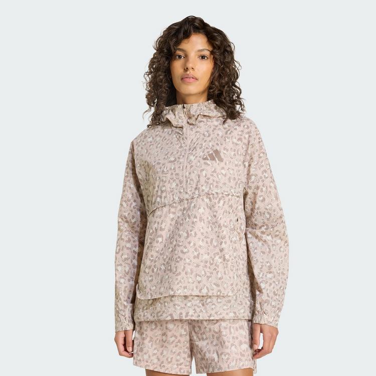 adidas adidas Terrex Xploric CLIMA365 Printed Wind Funktionsjacke Damen - Beige / Wonder Taupe / Trace Brown - 0 | SportScheck