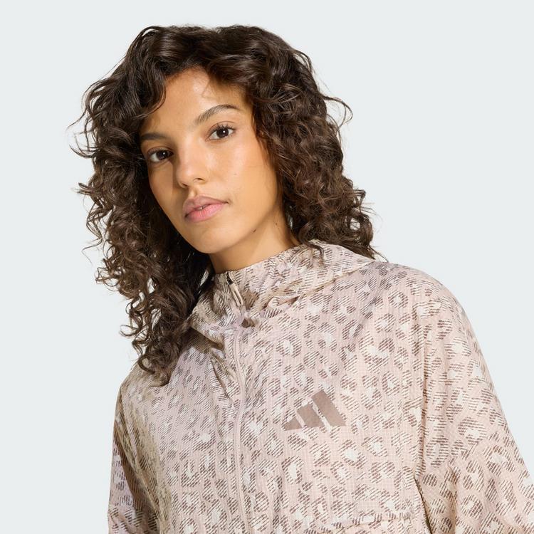 adidas adidas Terrex Xploric CLIMA365 Printed Wind Funktionsjacke Damen - Beige / Wonder Taupe / Trace Brown - 1 | SportScheck