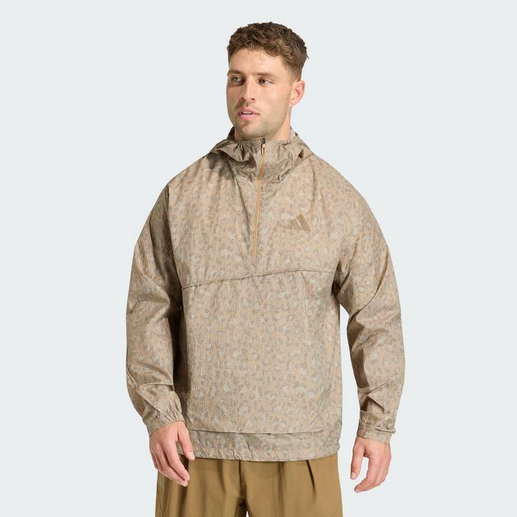 adidas adidas Terrex Xploric CLIMA365 Printed Wind Windbreaker Herren - Blanch Cargo / Cardboard / Brown Oxide - 0 | SportScheck