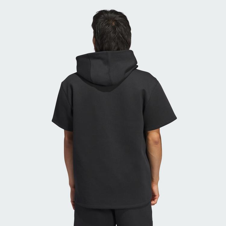 adidas adidas Dugout Short Sleeve Hoodie &ndash; Hoodie - Black - 3 | SportScheck