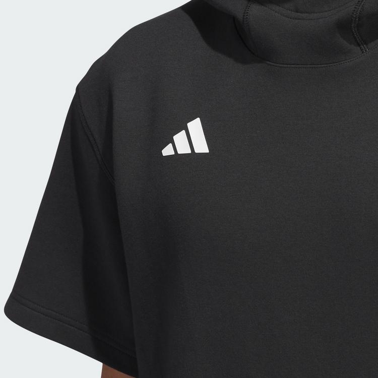 adidas adidas Dugout Short Sleeve Hoodie &ndash; Hoodie - Black - 0 | SportScheck