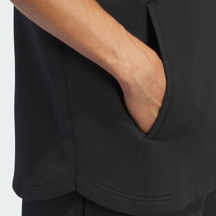 adidas adidas Dugout Short Sleeve Hoodie &ndash; Hoodie - Black - 1 | SportScheck