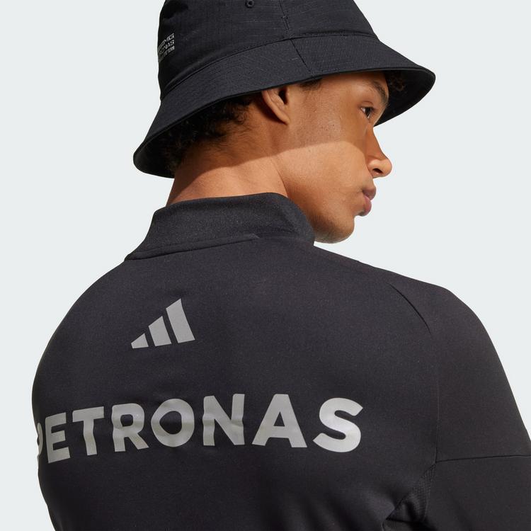 adidas adidas MERCEDES - AMG PETRONAS FORMULA ONE Trainingsjacke Herren - Black / Reflective Silver - 1 | SportScheck