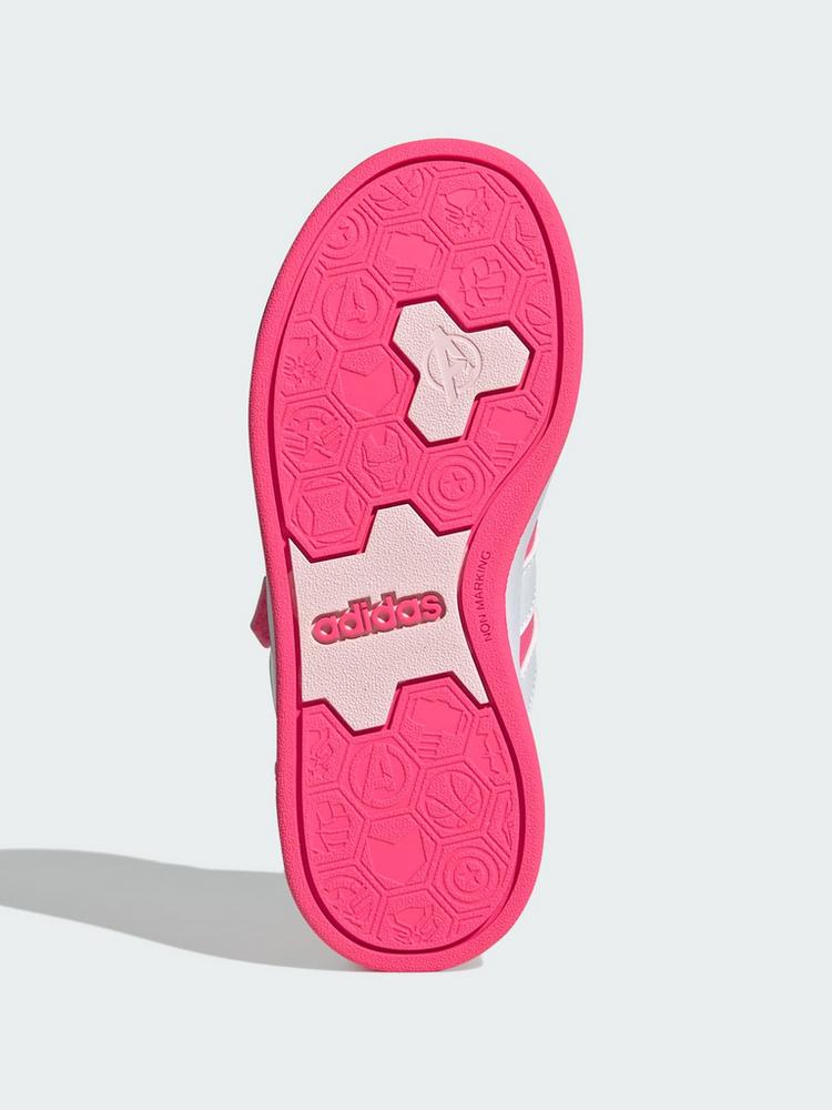 adidas adidas ADIDAS MARVEL AVENGERS GRAND COURT KIDS Sneaker Kinder - Lucid Pink / Cloud White / Clear Pink - 2 | SportScheck