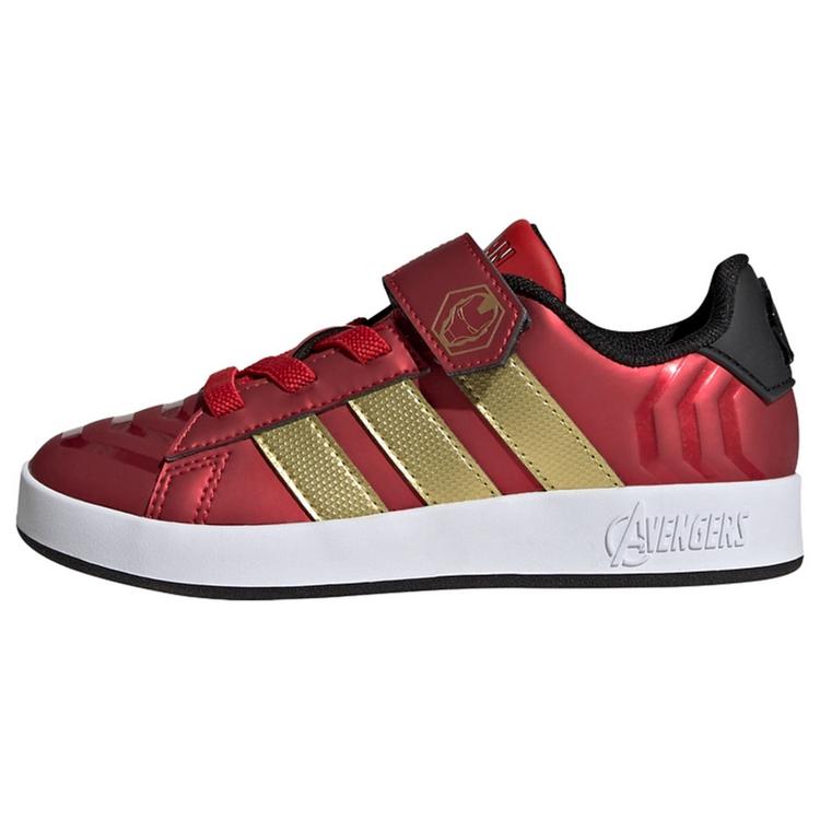 adidas adidas ADIDAS MARVEL AVENGERS GRAND COURT Sneaker Kinder - Better Scarlet / Matte Gold / Core Black - 0 | SportScheck