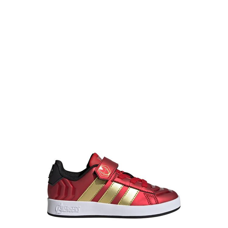 adidas adidas ADIDAS MARVEL AVENGERS GRAND COURT Sneaker Kinder - Better Scarlet / Matte Gold / Core Black - 0 | SportScheck