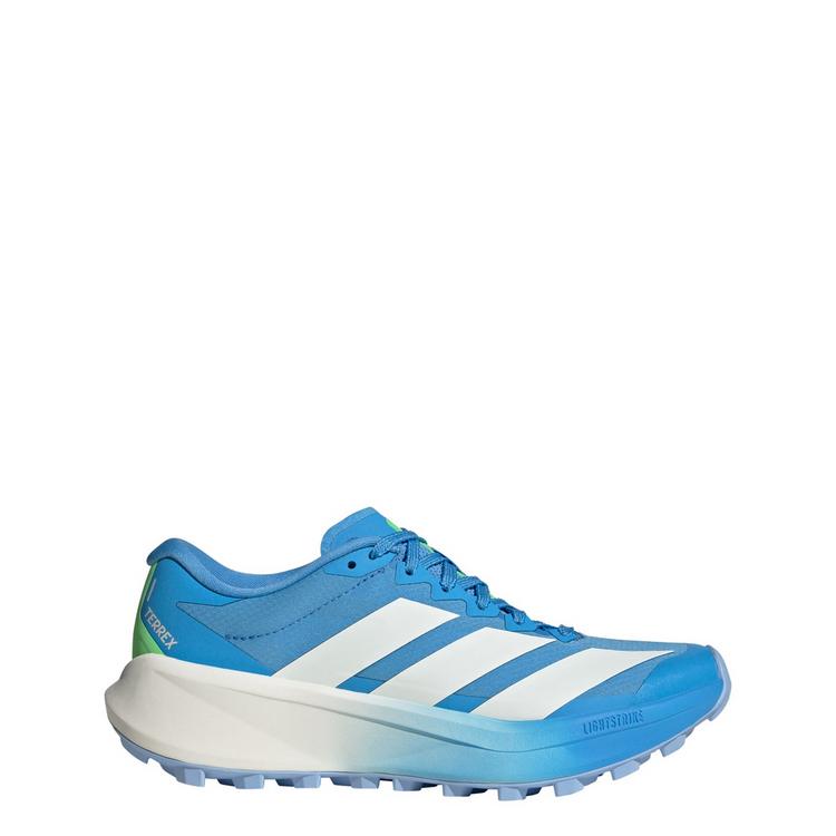 adidas adidas Terrex Agravic 4 Trail Running Schuh Laufschuhe Damen - Blue Burst / Off White / Lime Burst - 0 | SportScheck