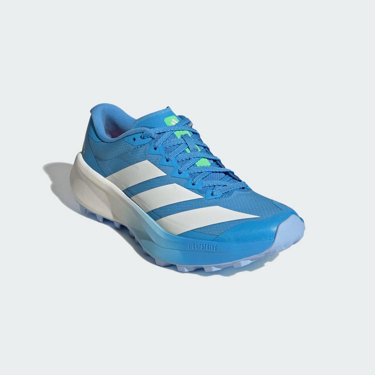 adidas adidas Terrex Agravic 4 Trail Running Schuh Laufschuhe Damen - Blue Burst / Off White / Lime Burst - 3 | SportScheck