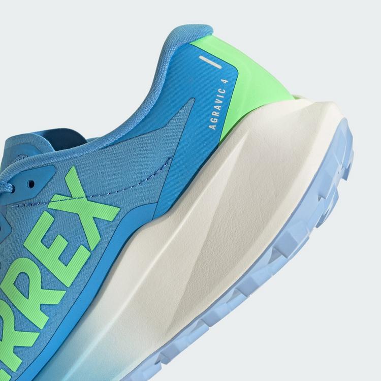 adidas adidas Terrex Agravic 4 Trail Running Schuh Laufschuhe Damen - Blue Burst / Off White / Lime Burst - 6 | SportScheck