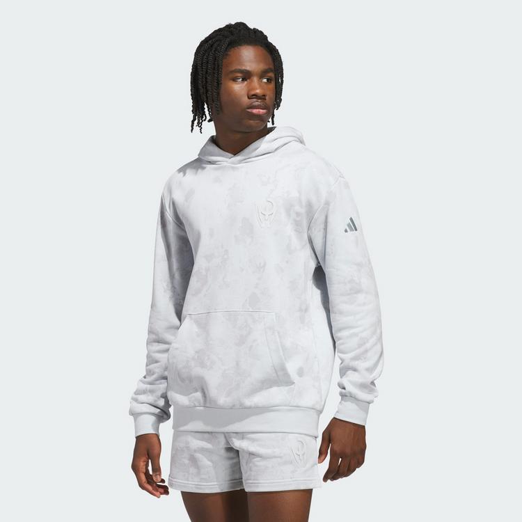 adidas adidas Mahomes Iced Time French Terry Hoodie Herren - Clear Grey - 0 | SportScheck