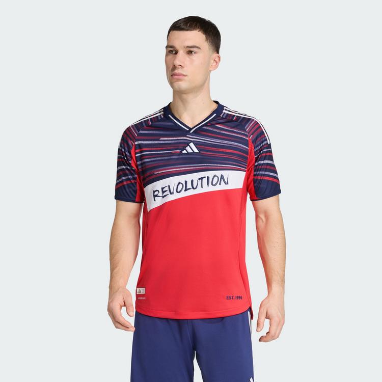 adidas adidas New England Revolution 25/26 Authentic Trikot Herren - Bright Red / Night Sky - 0 | SportScheck