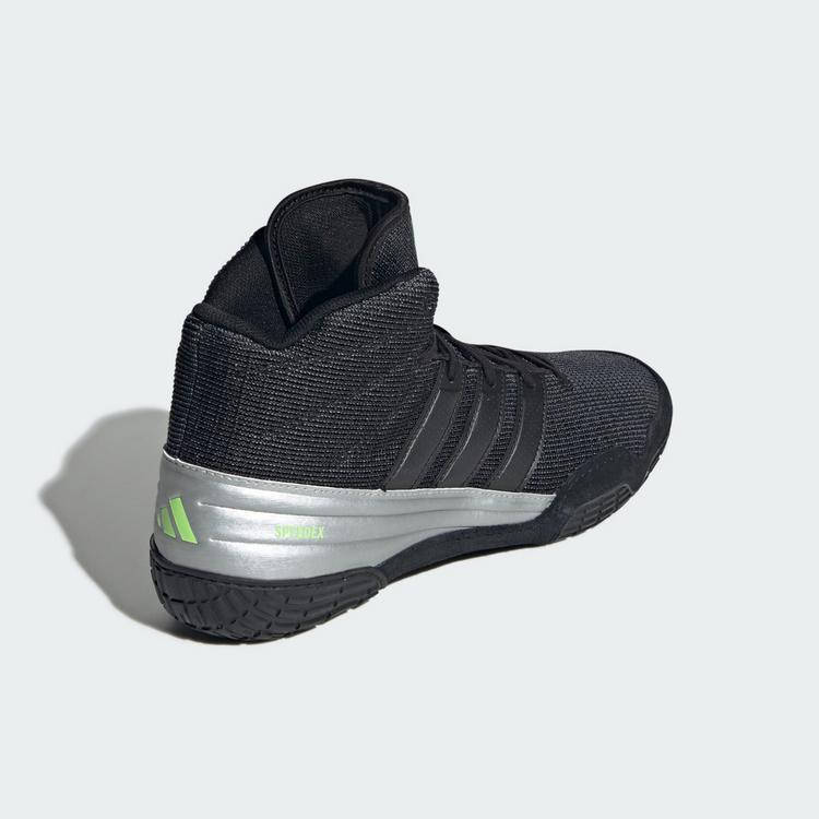 adidas adidas Speedex Ringerstiefel Boxschuhe Herren - Core Black / Core Black / Lucid Lemon - 4 | SportScheck