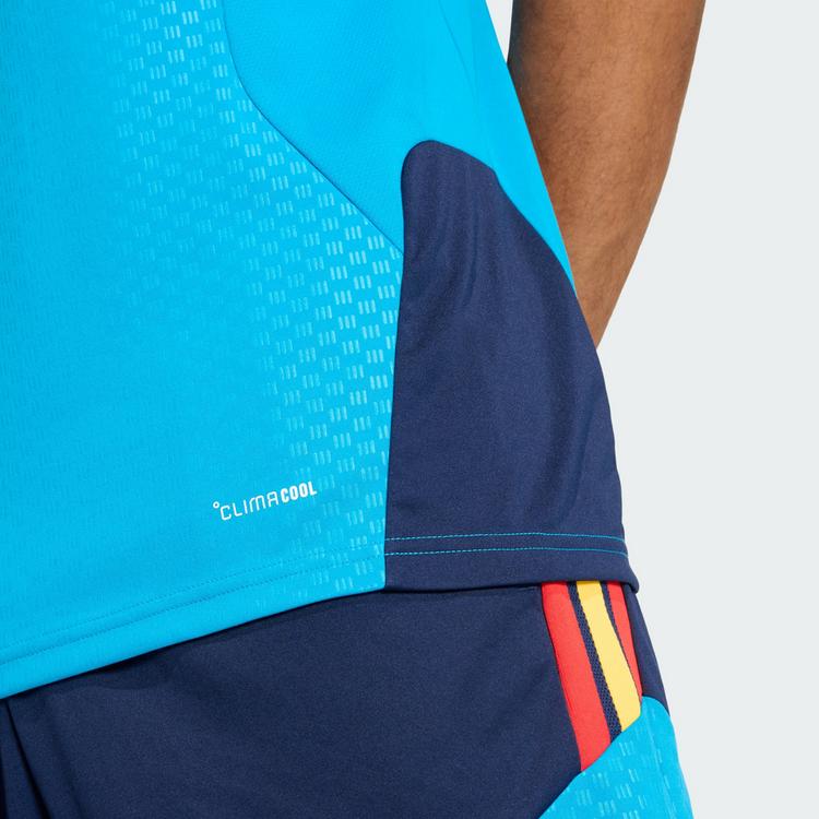 adidas adidas Spanien 26 Tiro &auml;rmelloses Trikot Tanktop Herren - Bold Aqua - 2 | SportScheck