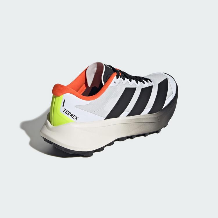 adidas adidas Terrex Agravic 4 Trail Running Schuh Laufschuhe Damen - Cloud White / Core Black / Semi Impact Orange - 4 | SportScheck