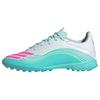 adidas F50 MESSI LEAGUE Turf Fu&szlig;ballschuh Fu&szlig;ballschuhe - Cloud White / Lucid Pink / Flash Aqua