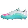 adidas F50 MESSI LEAGUE Firm Ground/Multi Fu&szlig;ballschuhe - Cloud White / Lucid Pink / Flash Aqua