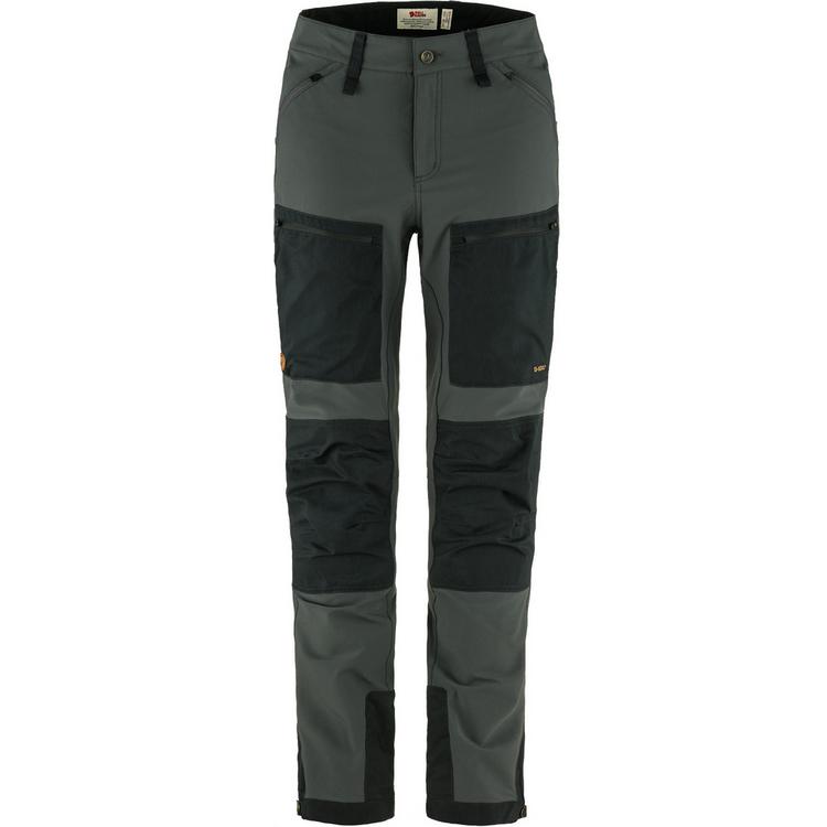 FJ&Auml;LLR&Auml;VEN FJ&Auml;LLR&Auml;VEN Keb Agile Trousers W Trekkinghose Damen - Grau - 0 | SportScheck