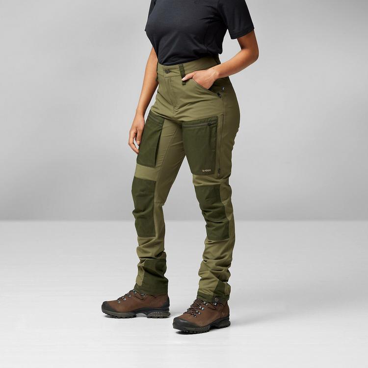FJ&Auml;LLR&Auml;VEN FJ&Auml;LLR&Auml;VEN Keb Agile Trousers W Trekkinghose Damen - Grau - 3 | SportScheck