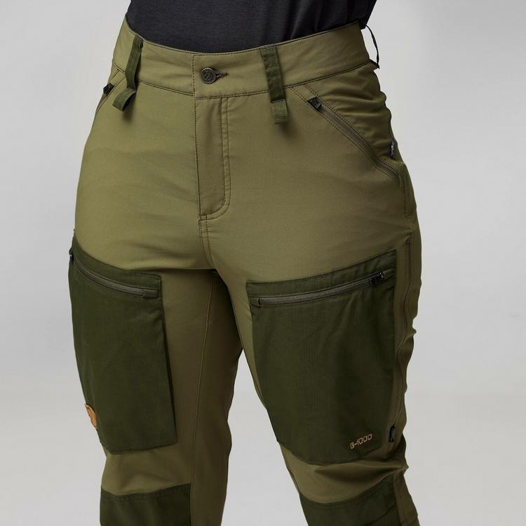 FJ&Auml;LLR&Auml;VEN FJ&Auml;LLR&Auml;VEN Keb Agile Trousers W Trekkinghose Damen - Grau - 4 | SportScheck