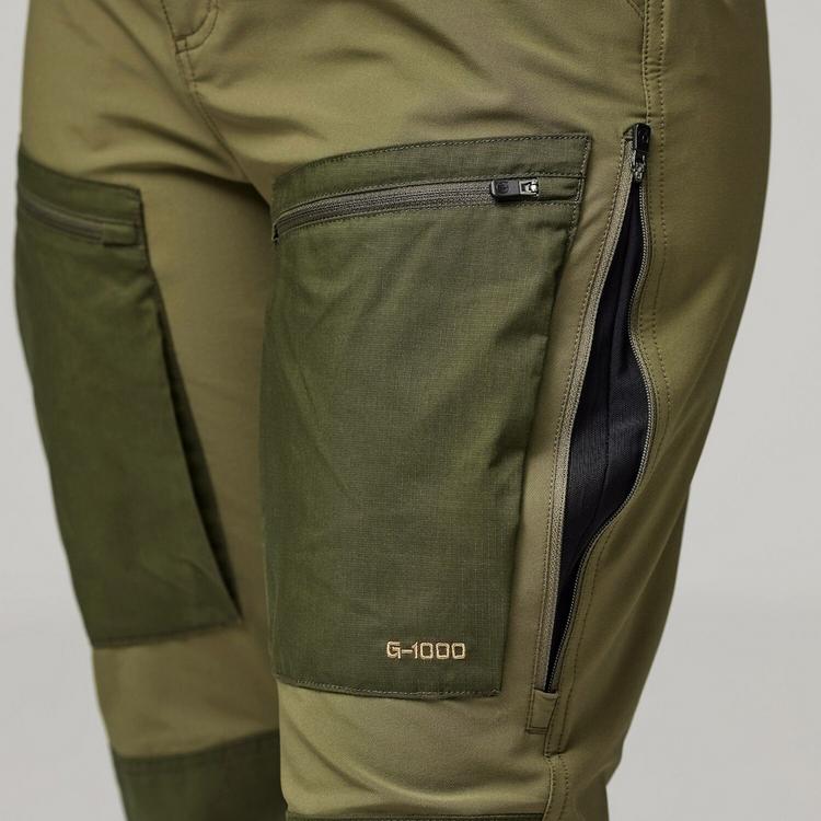 FJ&Auml;LLR&Auml;VEN FJ&Auml;LLR&Auml;VEN Keb Agile Trousers W Trekkinghose Damen - Grau - 5 | SportScheck