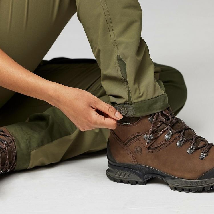 FJ&Auml;LLR&Auml;VEN FJ&Auml;LLR&Auml;VEN Keb Agile Trousers W Trekkinghose Damen - Grau - 6 | SportScheck