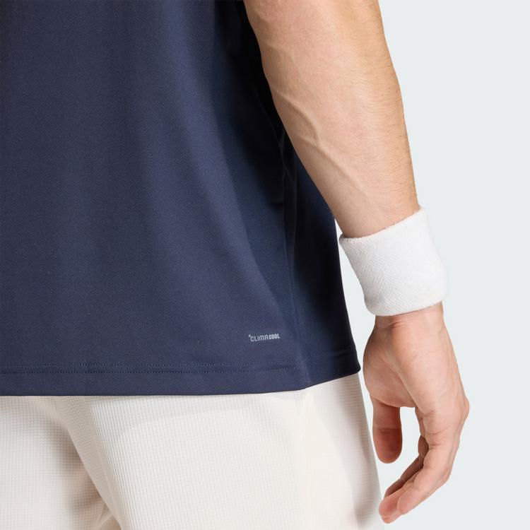 adidas adidas TENNIS CLASSICS T-SHIRT T-Shirt Herren - Legend Ink - 1 | SportScheck