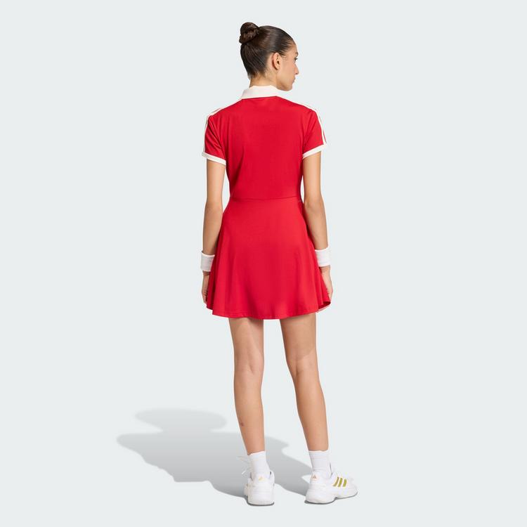 adidas adidas TENNIS CLASSICS KLEID Tenniskleid Damen - Power Red - 1 | SportScheck