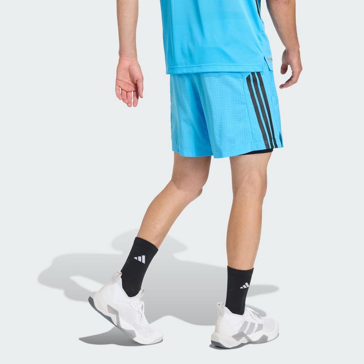 adidas adidas TECH ESSENTIALS WORKOUT 2in1 SHORTS Funktionsshorts Herren - Lucid Aquamarine - 1 | SportScheck