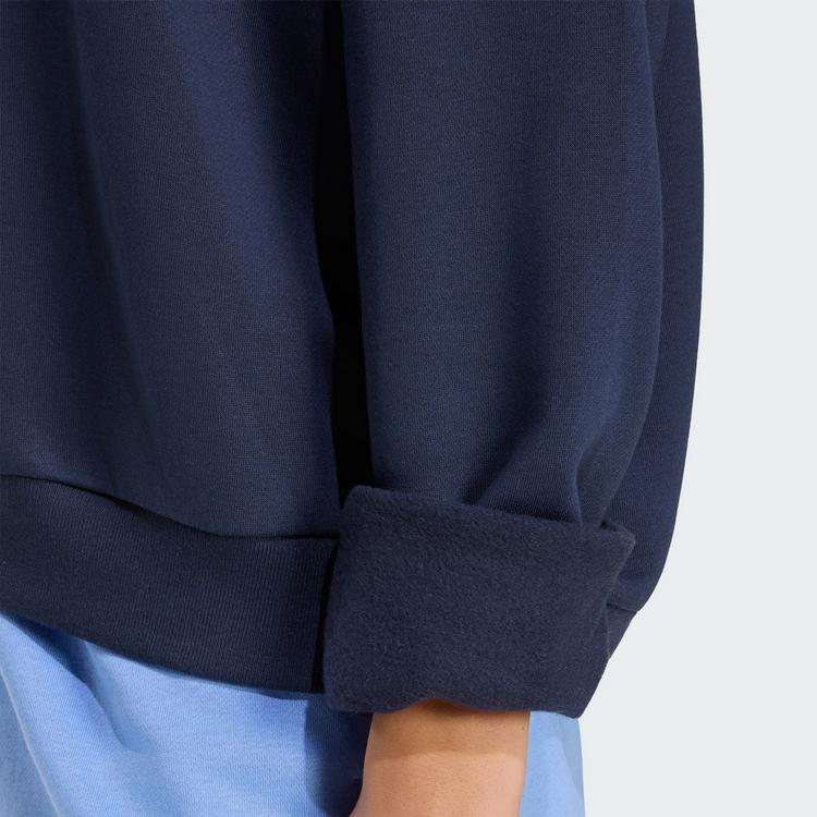 adidas adidas 3-STREIFEN STUDIO HOODIE Hoodie Damen - Legend Ink - 1 | SportScheck