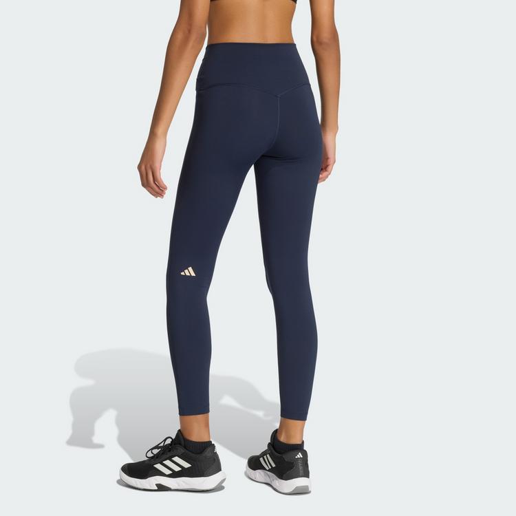adidas adidas 3-Streifen Studio All Me 7/8 X-Over Tights Damen - Legend Ink - 1 | SportScheck