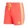 adidas 3-STREIFEN 5-INCH BADESHORTS Badehose Herren - Lucid Red