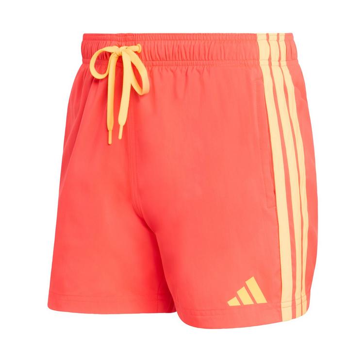 adidas adidas 3-STREIFEN 5-INCH BADESHORTS Badehose Herren - Lucid Red - 0 | SportScheck