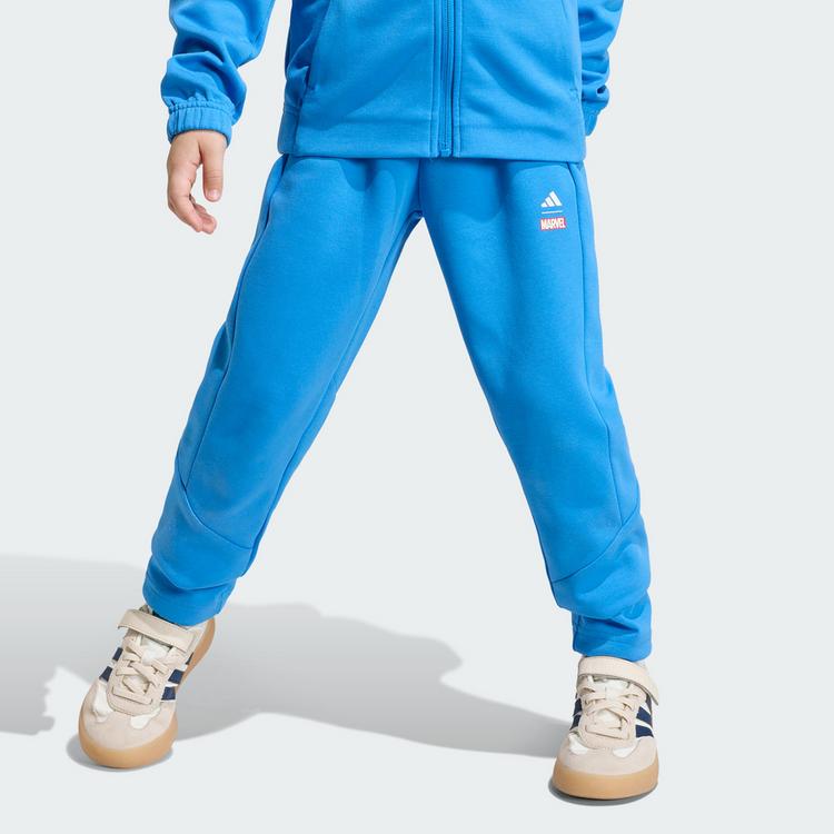 adidas adidas ADIDAS MARVEL AVENGERS TRAININGSANZUG Trainingsanzug Kinder - Ray Blue / Off White - 1 | SportScheck