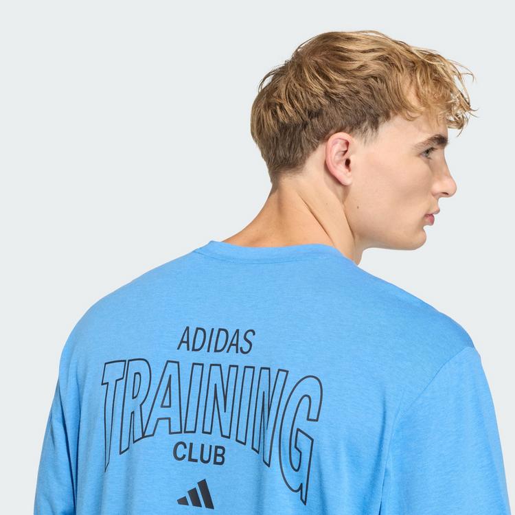 adidas adidas D4T PrimeLift Essentials Workout Grafik Funktionsshirt Herren - Ray Blue - 1 | SportScheck