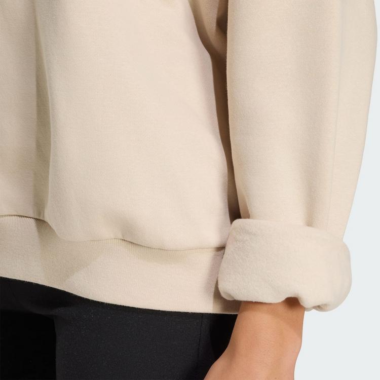 adidas adidas 3-STREIFEN STUDIO HOODIE Hoodie Damen - Crystal Linen - 1 | SportScheck