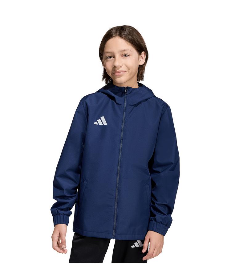 adidas adidas Entrada 26 Regenjacke Kids Trainingsjacke Kinder - blauweiss - 0 | SportScheck
