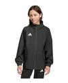 adidas Entrada 26 Regenjacke Kids Trainingsjacke Kinder - schwarzweiss