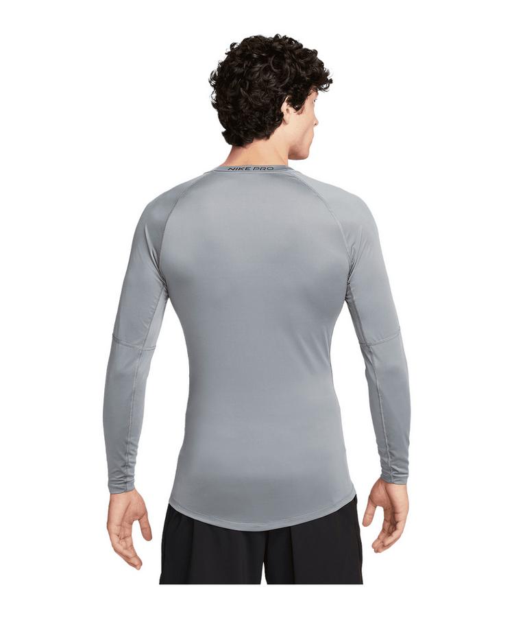 Nike Nike Pro Dri-Fit Training T-Shirt Laufshirt Herren - grauschwarz - 0 | SportScheck