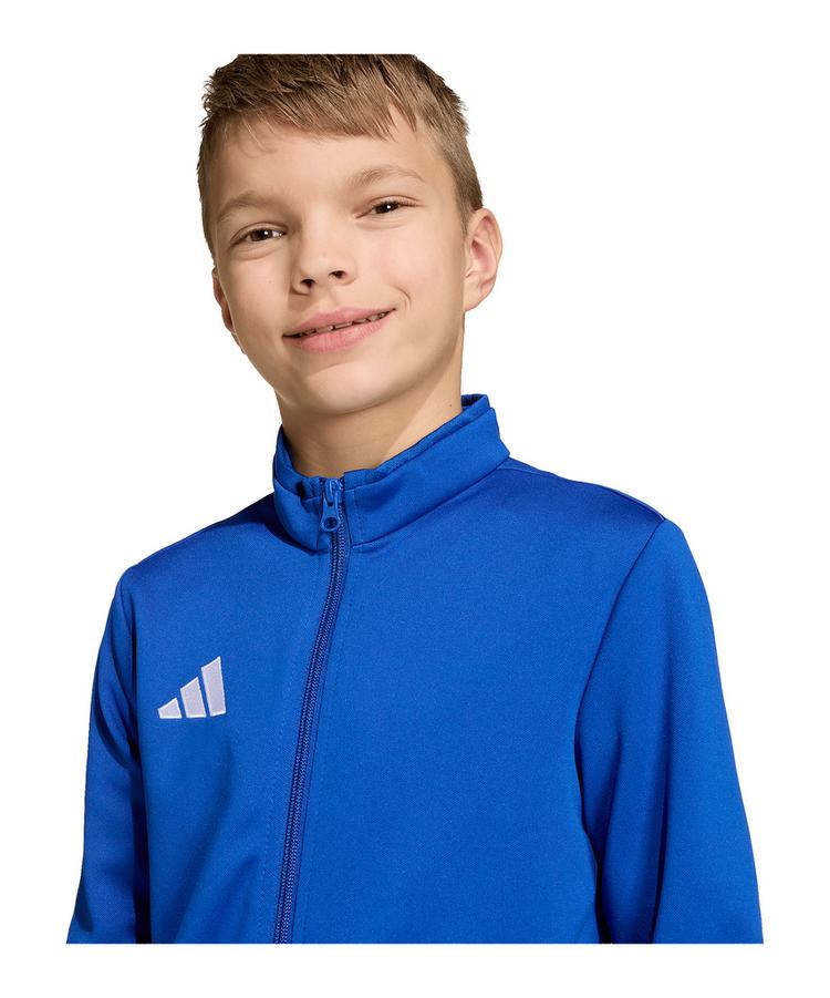 adidas adidas Entrada 26 Trainingsjacke Kids Dunkel Trainingsjacke Kinder - blauweiss - 2 | SportScheck